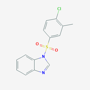 1-[(4-chloro-3-methylphenyl)sulfonyl]-1H-benzimidazole