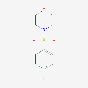 molecular formula C10H12INO3S B369099 4-(4-Iodophenyl)sulfonylmorpholine CAS No. 22950-14-7