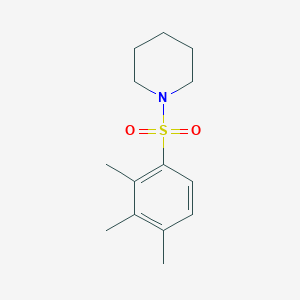 1-(2,3,4-Trimethylphenyl)sulfonylpiperidine