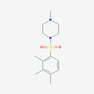 1-Methyl-4-(2,3,4-trimethylphenyl)sulfonylpiperazine