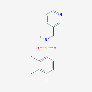 (3-Pyridylmethyl)[(2,3,4-trimethylphenyl)sulfonyl]amine