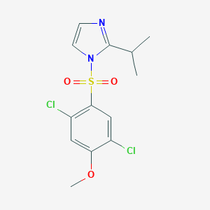 1-((2,5-dichloro-4-methoxyphenyl)sulfonyl)-2-isopropyl-1H-imidazole