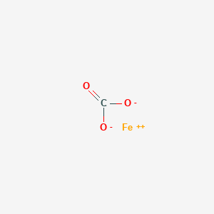 molecular formula FeCO3<br>CFeO3 B036915 Ferrous carbonate CAS No. 563-71-3