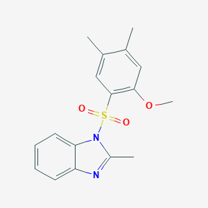 1-(2-Methoxy-4,5-dimethyl-benzenesulfonyl)-2-methyl-1H-benzoimidazole