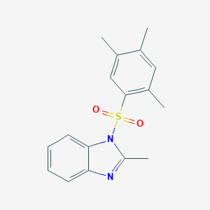 2-Methyl-1-(2,4,5-trimethylphenyl)sulfonylbenzimidazole