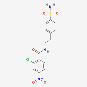 N-[4-(AMINOSULFONYL)PHENETHYL]-2-CHLORO-4-NITROBENZAMIDE