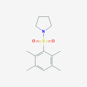 1-((2,3,5,6-Tetramethylphenyl)sulfonyl)pyrrolidine