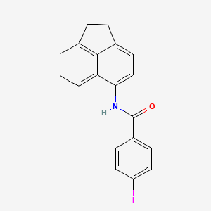 N-(1,2-dihydro-5-acenaphthylenyl)-4-iodobenzamide