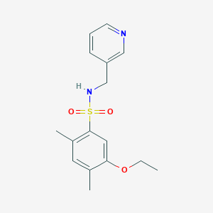 5-ethoxy-2,4-dimethyl-N-(3-pyridinylmethyl)benzenesulfonamide