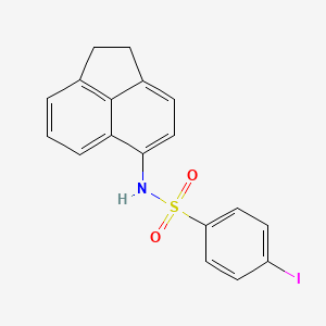 N-(1,2-dihydro-5-acenaphthylenyl)-4-iodobenzenesulfonamide