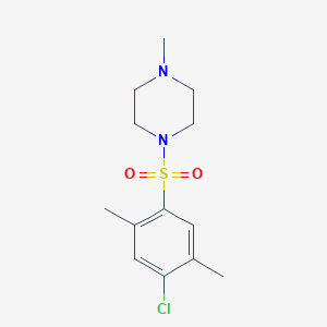 1-(4-Chloro-2,5-dimethylphenyl)sulfonyl-4-methylpiperazine