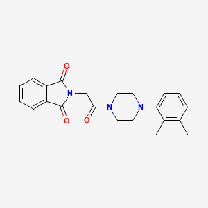 2-{2-[4-(2,3-DIMETHYLPHENYL)PIPERAZIN-1-YL]-2-OXOETHYL}-2,3-DIHYDRO-1H-ISOINDOLE-1,3-DIONE