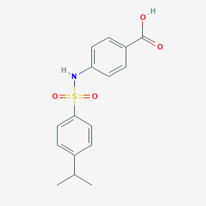 4-[(4-propan-2-ylphenyl)sulfonylamino]benzoic Acid