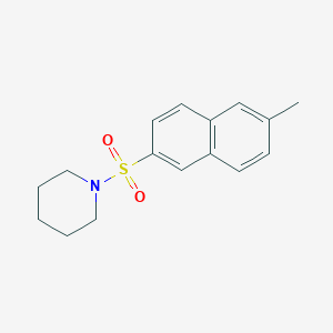 1-(6-Methylnaphthalen-2-yl)sulfonylpiperidine