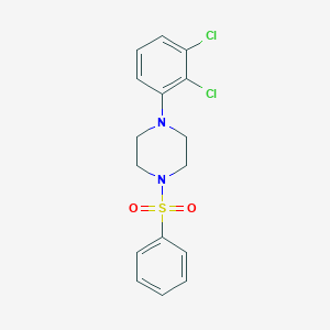 1-(2,3-Dichlorophenyl)-4-(phenylsulfonyl)piperazine