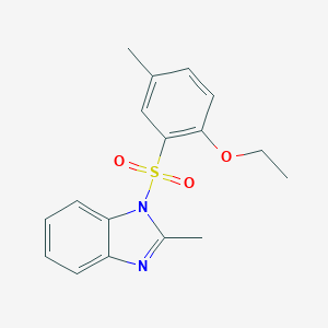 1-(2-Ethoxy-5-methylphenyl)sulfonyl-2-methylbenzimidazole