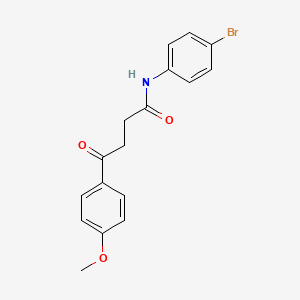 N-(4-bromophenyl)-4-(4-methoxyphenyl)-4-oxobutanamide