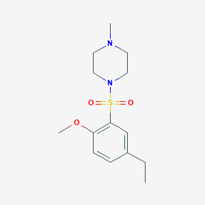 1-(5-Ethyl-2-methoxyphenyl)sulfonyl-4-methylpiperazine