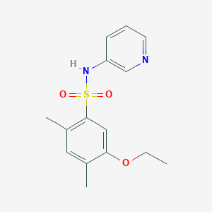 5-ethoxy-2,4-dimethyl-N-(3-pyridinyl)benzenesulfonamide