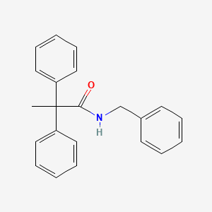 N-benzyl-2,2-diphenylpropanamide