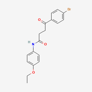 4-(4-bromophenyl)-N-(4-ethoxyphenyl)-4-oxobutanamide