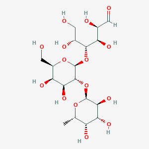 molecular formula C18H32O15 B036931 2'-岩藻糖基-D-乳糖 CAS No. 41263-94-9
