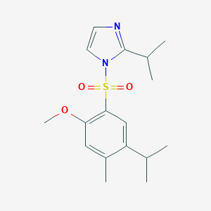 2-isopropyl-1-[(5-isopropyl-2-methoxy-4-methylphenyl)sulfonyl]-1H-imidazole