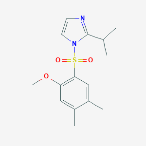 2-isopropyl-1-((2-methoxy-4,5-dimethylphenyl)sulfonyl)-1H-imidazole