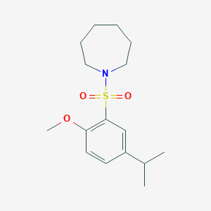 1-((5-Isopropyl-2-methoxyphenyl)sulfonyl)azepane