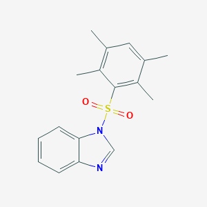 1-[(2,3,5,6-tetramethylphenyl)sulfonyl]-1H-benzimidazole