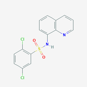 2,5-dichloro-N-quinolin-8-ylbenzenesulfonamide