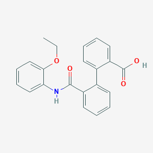 2'-[(2-Ethoxyphenyl)carbamoyl]biphenyl-2-carboxylic acid