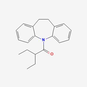 5-(2-ethylbutanoyl)-10,11-dihydro-5H-dibenzo[b,f]azepine