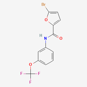 5-bromo-N-[3-(trifluoromethoxy)phenyl]-2-furamide