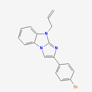 9-allyl-2-(4-bromophenyl)-9H-imidazo[1,2-a]benzimidazole