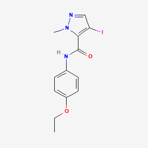 N-(4-ethoxyphenyl)-4-iodo-1-methyl-1H-pyrazole-5-carboxamide