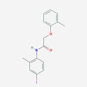 N-(4-iodo-2-methylphenyl)-2-(2-methylphenoxy)acetamide