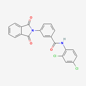 N-(2,4-dichlorophenyl)-3-(1,3-dioxoisoindol-2-yl)benzamide