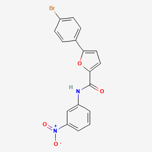 5-(4-bromophenyl)-N-(3-nitrophenyl)furan-2-carboxamide