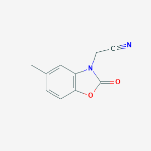 2-(5-Methyl-2-oxo-1,3-benzoxazol-3-yl)acetonitrile