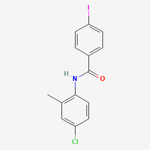 N-(4-chloro-2-methylphenyl)-4-iodobenzamide