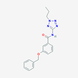 3-(benzyloxy)-N-(2-propyl-2H-tetrazol-5-yl)benzamide