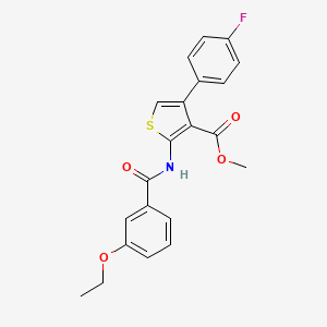 methyl 2-{[(3-ethoxyphenyl)carbonyl]amino}-4-(4-fluorophenyl)thiophene-3-carboxylate