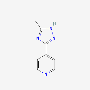 4-(5-methyl-1H-1,2,4-triazol-3-yl)pyridine