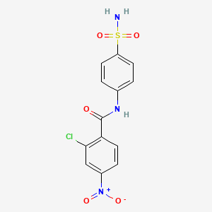 N-[4-(aminosulfonyl)phenyl]-2-chloro-4-nitrobenzamide