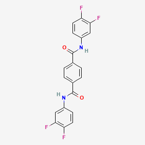 N,N'-bis(3,4-difluorophenyl)terephthalamide