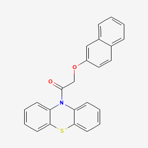 10-((2-Naphthalenyloxy)acetyl)-10H-phenothiazine