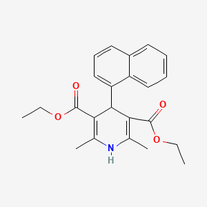 Diethyl 2,6-dimethyl-4-naphthalen-1-yl-1,4-dihydropyridine-3,5-dicarboxylate