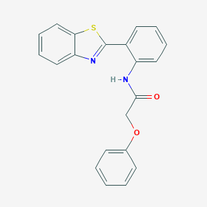 N-[2-(1,3-benzothiazol-2-yl)phenyl]-2-phenoxyacetamide