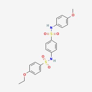 4-ethoxy-N-(4-{[(4-methoxyphenyl)amino]sulfonyl}phenyl)benzenesulfonamide